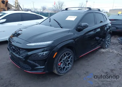 2023 Hyundai Kona N z USA, uszkodzony, nr VIN KM8KH3AC2PU007865
